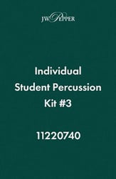 Individual Student Percussion Kit #3